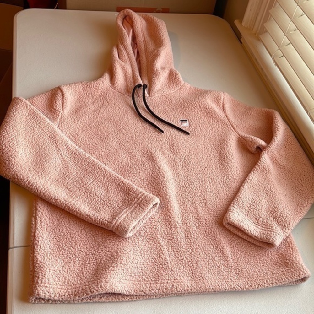 Fila Women’s Teddy Hoodie Size Large